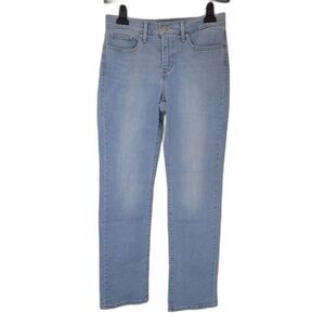 Levi's 314 Straight Leg Custom Rainbow Paint